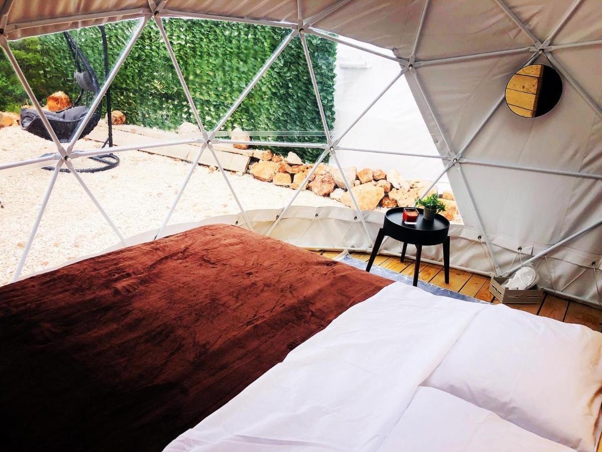 Glamping Peninsula Lustica Rose Villa Tivat Ngoại thất bức ảnh