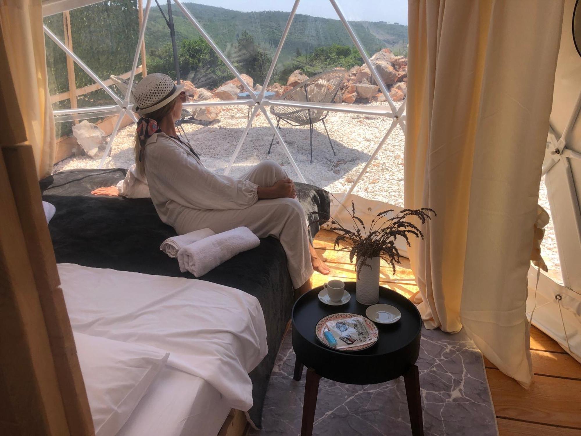 Glamping Peninsula Lustica Rose Villa Tivat Ngoại thất bức ảnh